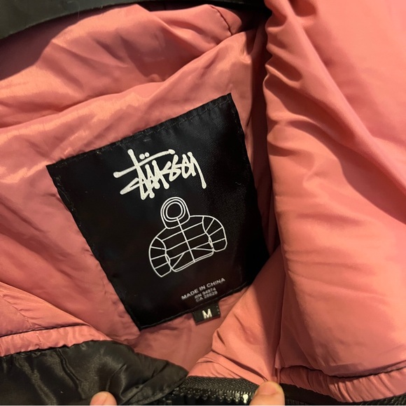 Stussy Micro Ripstop Down Parka Black - Picture 2 of 9